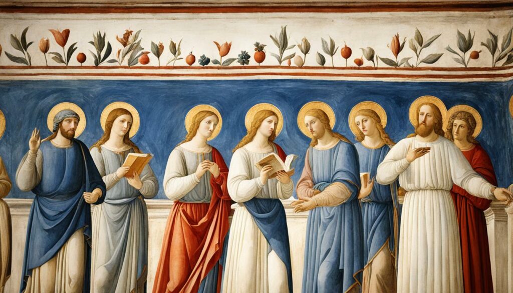 Fresken von Piero della Francesca