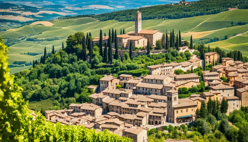 Historisches Zentrum von Montepulciano