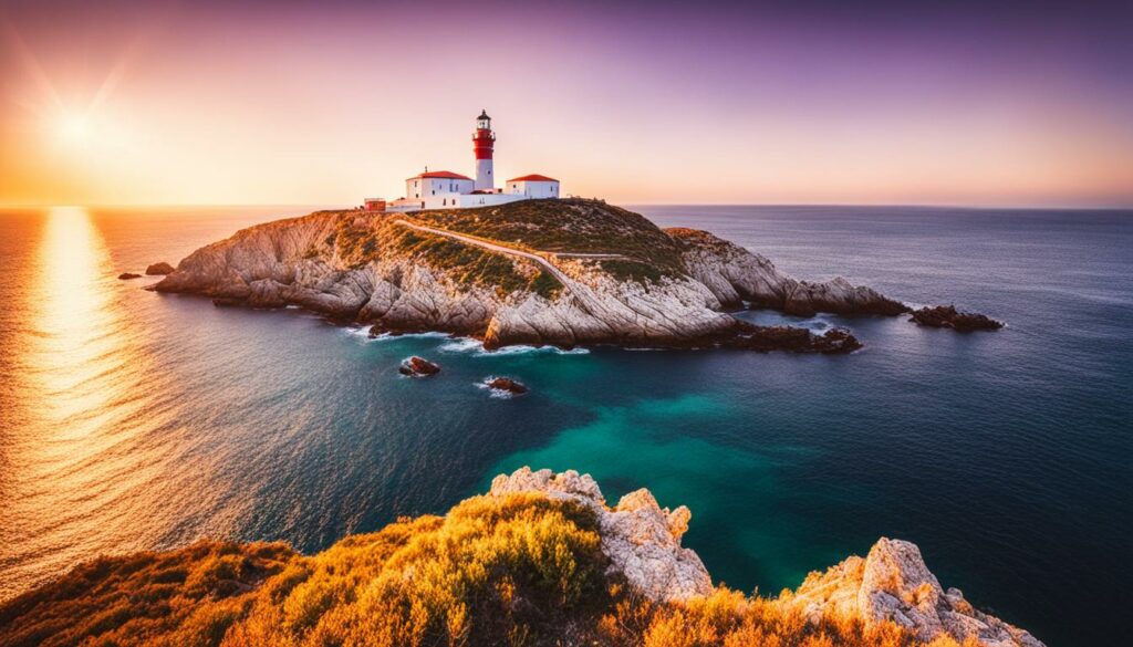 Insel Capraia im Mittelmeer